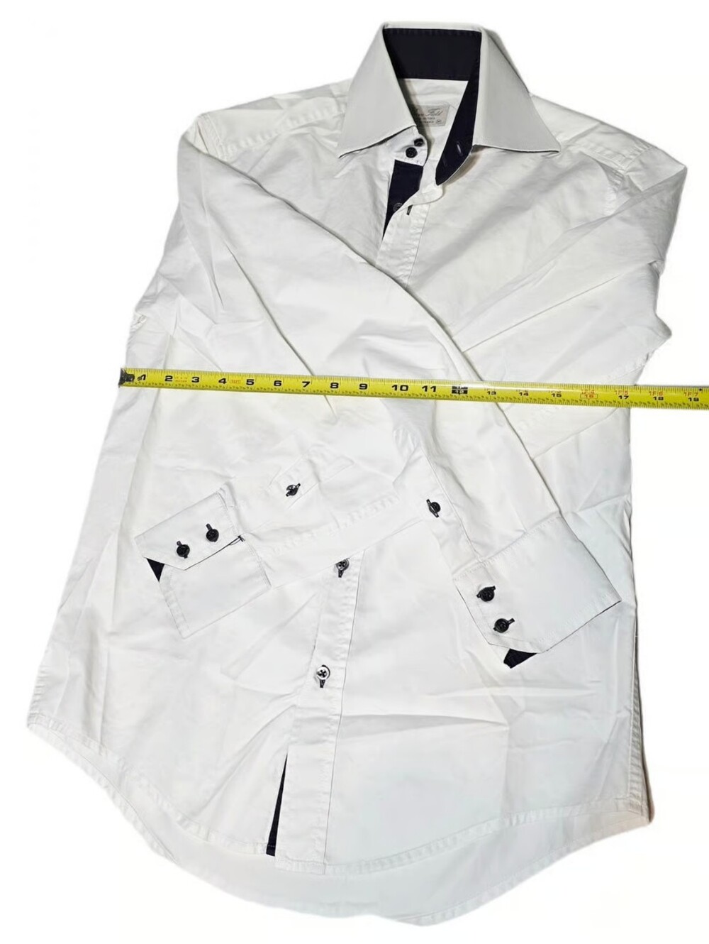 Bruce Field Double Retors White Button Up Dress Shirt - Picture 6 of 6